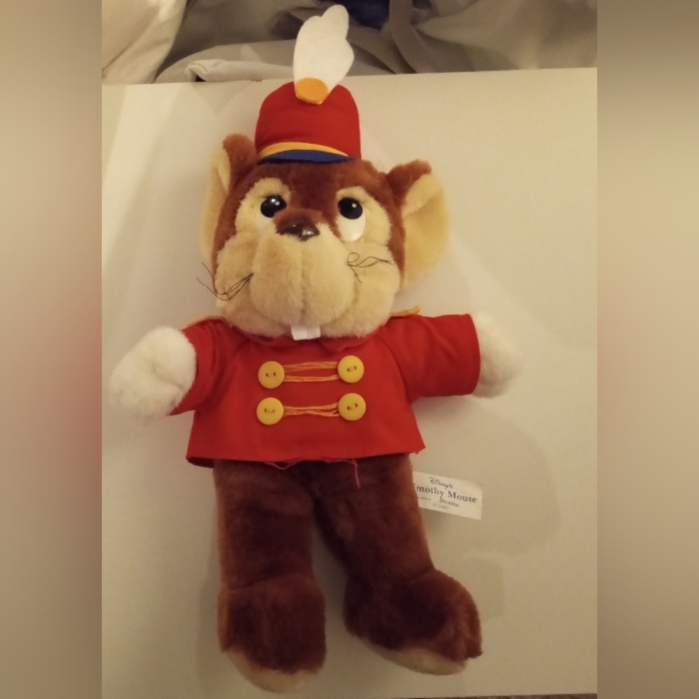 vintage, Disney for sears, Timothy mouse, plush